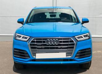 Образец цвета LV5C TURBOBLAU на автомобиле - №0