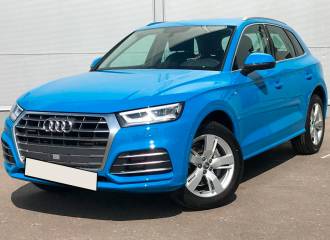 Образец цвета LV5C TURBOBLAU на автомобиле - №1