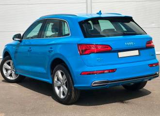 Образец цвета LV5C TURBOBLAU на автомобиле - №3