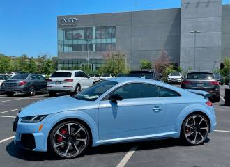 Образец цвета AM6003 FROSTED GLASS BLUE (ASTON MARTIN) на автомобиле - №0