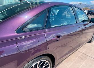 Образец цвета LZ3W MERLIN на автомобиле - №3