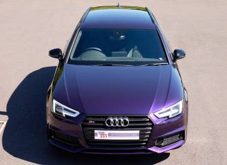 Образец цвета Q87 VELVET PURPLE на автомобиле - №0