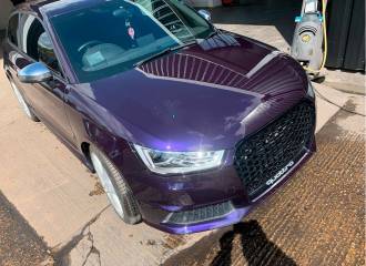 Образец цвета LQ87 SAMTVIOLETT на автомобиле - №0