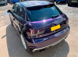 Образец цвета LQ87 SAMTVIOLETT на автомобиле - №2