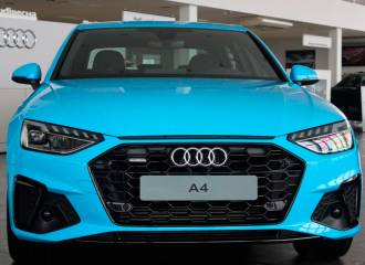 Образец цвета 39E RIVIERABLAU (PORSCHE) на автомобиле - №0