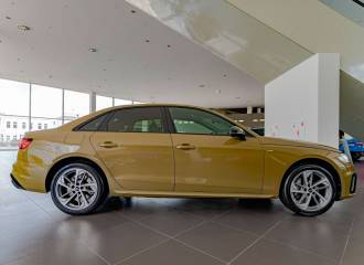 Образец цвета LX6C TAKTIKGRUEN на автомобиле - №3