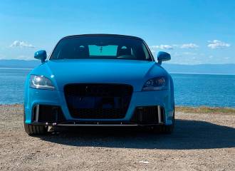 Образец цвета LM5C MIAMIBLAU (PORSCHE) на автомобиле - №0