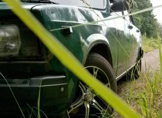 Образец цвета 352 КЕДР на автомобиле - №1