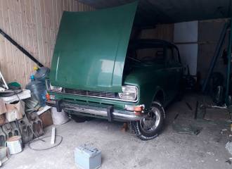 Образец цвета 806 ПИХТА на автомобиле - №2