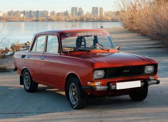 Образец цвета ТЕРРАКОТ на автомобиле - №2