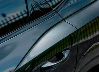 Образец цвета LX7J VESUVGRAU на автомобиле - №2