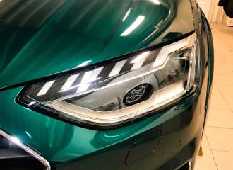 Образец цвета LZ6U SMARAGD на автомобиле - №1