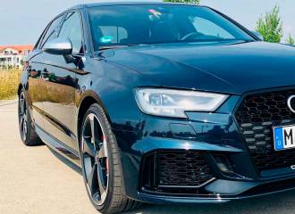 Образец цвета LQ83 PALACE BLUE на автомобиле - №1