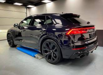 Образец цвета LY9X MECHANIKALSCHWARZ на автомобиле - №0