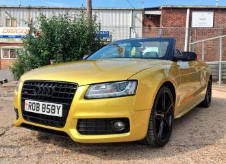 Образец цвета B67 AUSTIN GELB (BMW) на автомобиле - №1