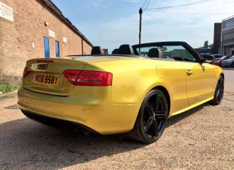 Образец цвета B67 AUSTIN GELB (BMW) на автомобиле - №3