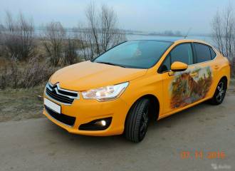 Образец цвета RAL 1006 JAUNE на автомобиле - №1