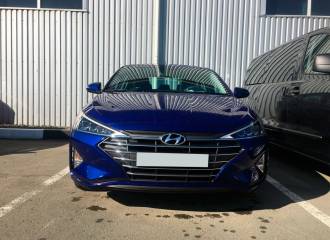 Образец цвета YP5 INTENSE BLUE на автомобиле - №0