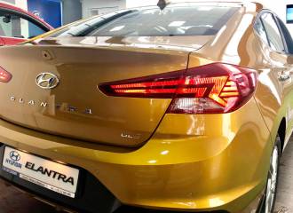 Образец цвета RK2 GOLDEN FLASH на автомобиле - №3