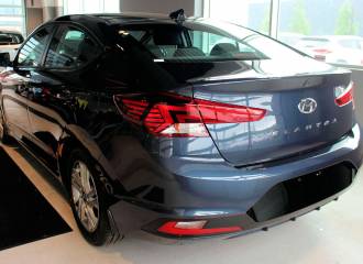 Образец цвета TN6 DENIM BLUE на автомобиле - №3