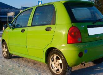 Образец цвета FH APPLE GREEN на автомобиле - №3