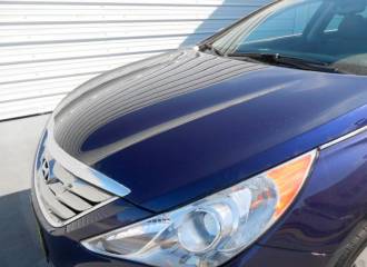 Образец цвета Y4 INDIGO NIGHT на автомобиле - №1