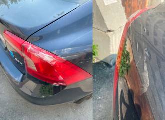 Образец цвета 498 CASPIAN BLUE на автомобиле - №3