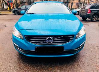 Образец цвета 619 CYAN RACING BLUE на автомобиле - №1