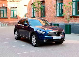 Образец цвета RAY BLUE на автомобиле - №1