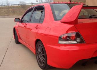 Образец цвета 6612121 PALM RED на автомобиле - №3