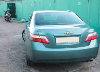 Образец цвета 776 TURQUOISE на автомобиле - №3