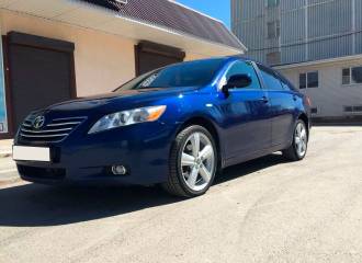 Образец цвета 8T5 DARK BLUE на автомобиле - №0