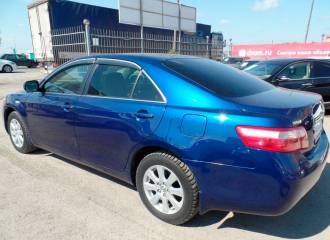 Образец цвета 8T5 DARK BLUE на автомобиле - №3