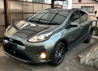 Образец цвета 6T7 OLIVE на автомобиле - №3