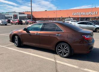 Образец цвета 4U3 SUNSET BRONZE на автомобиле - №2