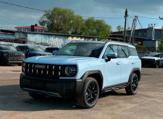 Образец цвета HR AETHER BLUE на автомобиле - №2