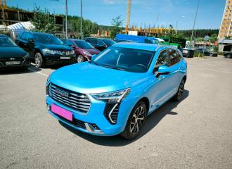 Образец цвета HB SKY BLUE на автомобиле - №1