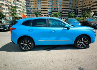 Образец цвета HB SKY BLUE на автомобиле - №2