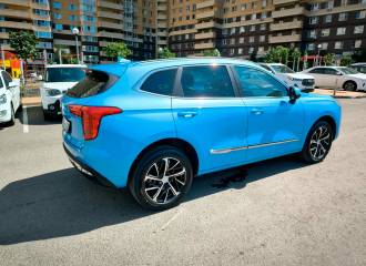 Образец цвета HB SKY BLUE на автомобиле - №3