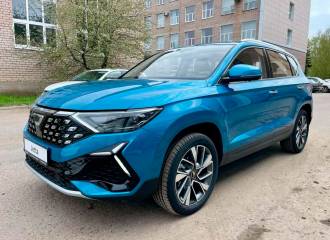 Образец цвета LW5M COSTA AZUL на автомобиле - №1