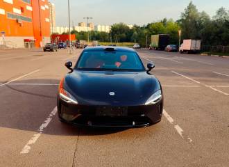 Образец цвета B01 BLACK на автомобиле - №0