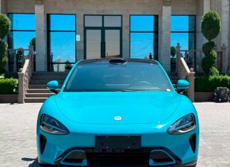 Образец цвета Q01 BLUE на автомобиле - №0