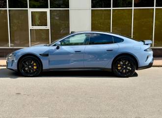 Образец цвета Q02 BLUE на автомобиле - №2