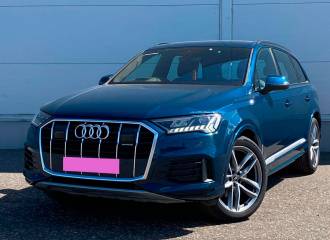 Образец цвета LV5Z GALAXISBLAU на автомобиле - №1