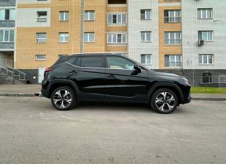 Образец цвета BK1 GUARD BLACK на автомобиле - №1