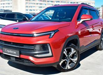 Образец цвета RE1 ROSE RED на автомобиле - №1