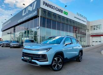 Образец цвета LB1 ГОЛУБОЙ на автомобиле - №1