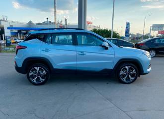 Образец цвета LB1 ГОЛУБОЙ на автомобиле - №2