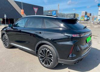 Образец цвета CM ENDLESS BLACK на автомобиле - №2