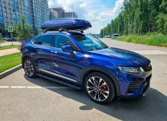 Образец цвета G35 SEAREY BLUE на автомобиле - №1